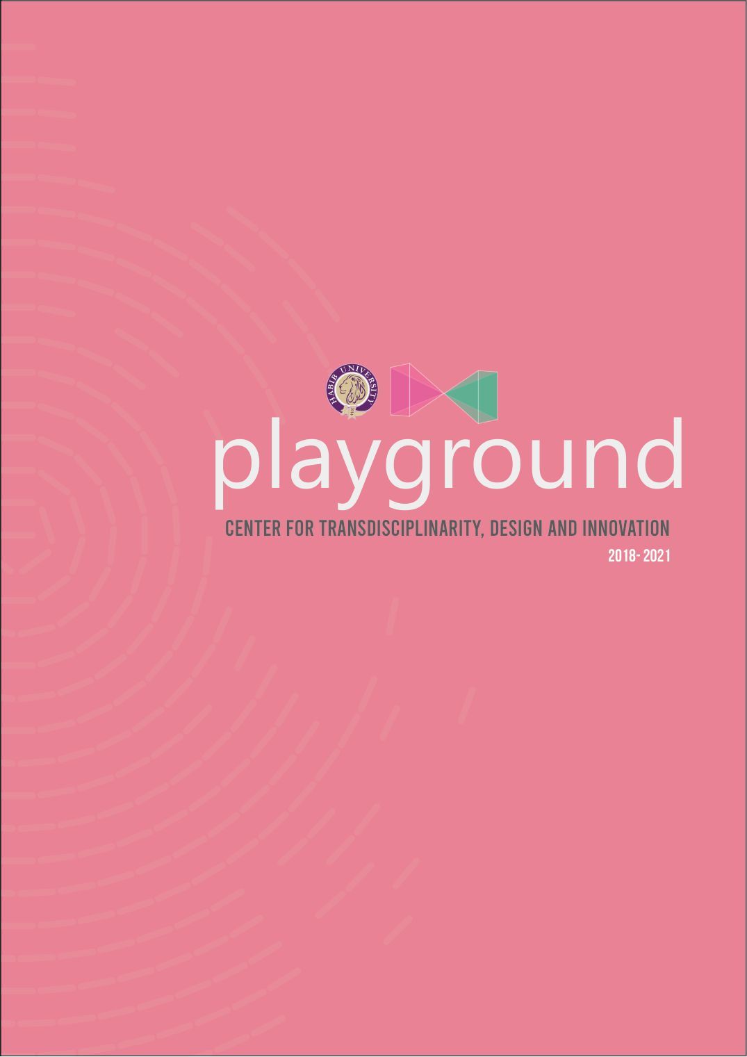 Cover of the Playground Journal, 2018 to 2021
